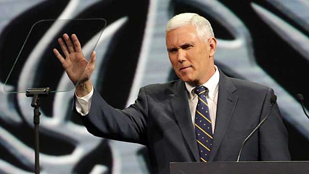 Indiana Gov. Mike Pence