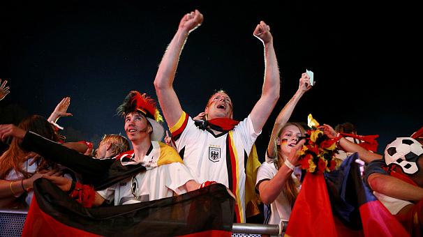 German fans exultant Italians despondent after penalty rollercoaster ride