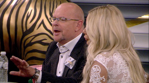 James Whale in the Big Brother house