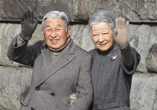 Report: Japan's Emperor Akihito, 82, considering retiring