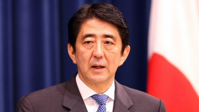 Japan’s prime minister Shinzo Abe said his party had always been committed to rewriting the postwar constitution