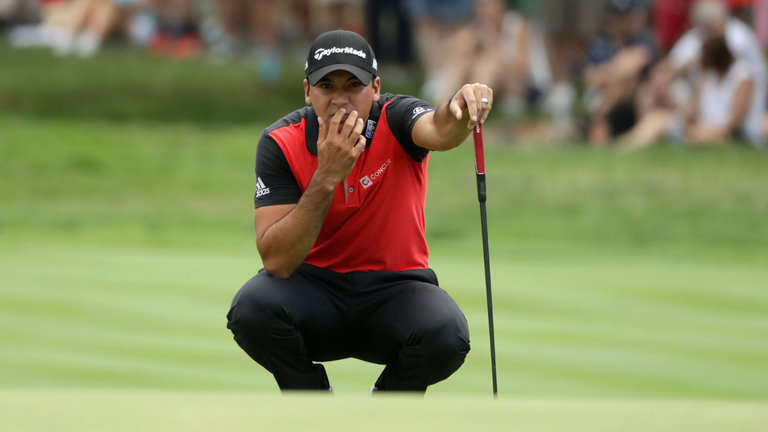 Jason Day went on an incredible run of seven birdies in eight holes after a three-putt double bogey at the seventh