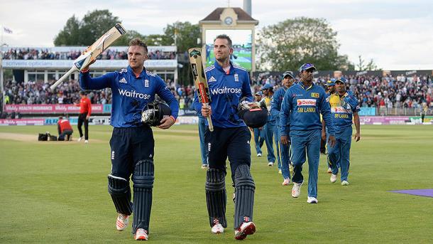 Jason Roy and Alex Hales lead off a dejected Sri Lanka at Edgbaston