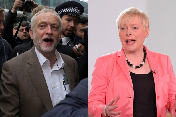 Jeremy Corbyn left will take on Angela Eagle for the Labour Party leadership