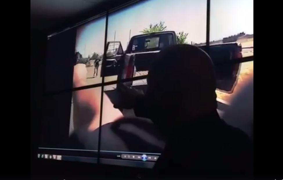 Jerry Dyer went over the body camera footage with reporters at a press conference Wednesday July 13