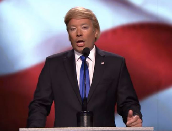 Jimmy Fallon Makes Fun Of Melania Trump's Speech