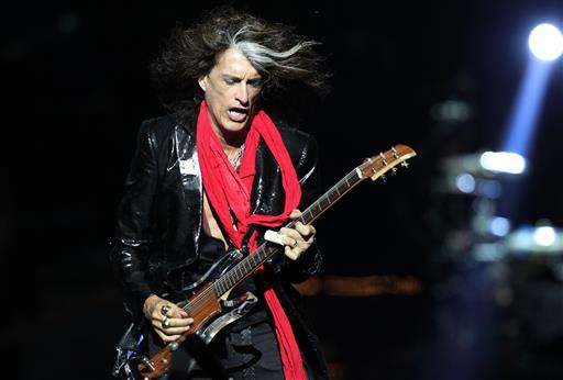 Aerosmith guitarist Joe Perry hospitalized after collapsing on stage