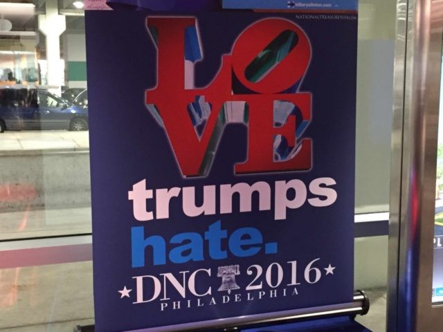 Love trumps hate DNC