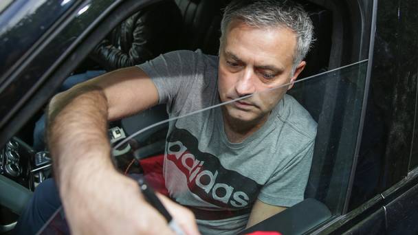 Jose Mourinho officially begins his job as Manchester United manager on Monday