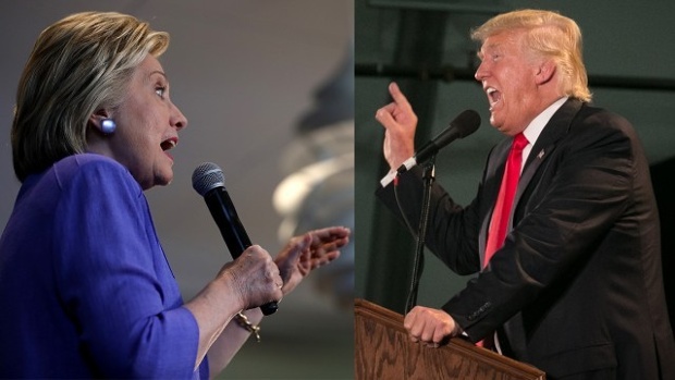 Clinton vs Trump