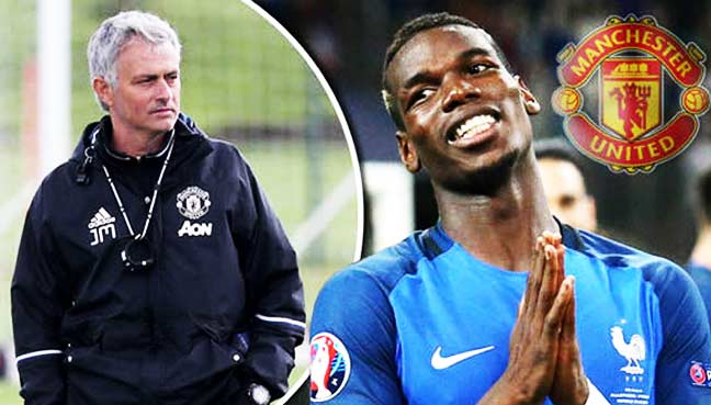 Man Utd Pogba bid knocked back