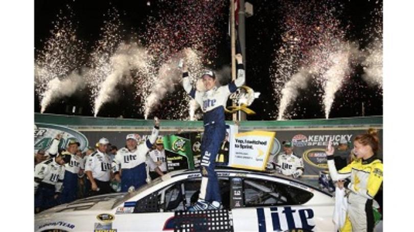 Busch dominates NASCAR Xfinity race at Kentucky Speedway