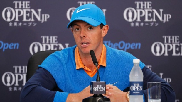 Rory McIlroy British Open news conference