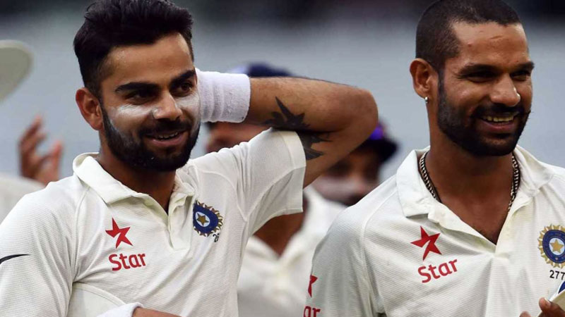 Kohli hints Dhawan as Rahul’s replacement against West Indies