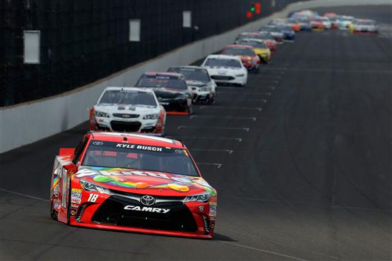 Kyle Busch dominant at Indy, repeats as Brickyard 400 champion