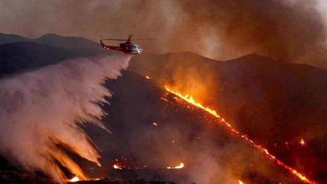 Santa Clarita CA fire