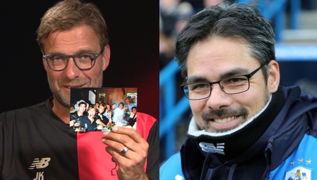 Liverpool: Jurgen Klopp Plugs Pre-Season Reunion With Huddersfield Coach David Wagner By Digging Out Old Photo Of The Pair On The Piss