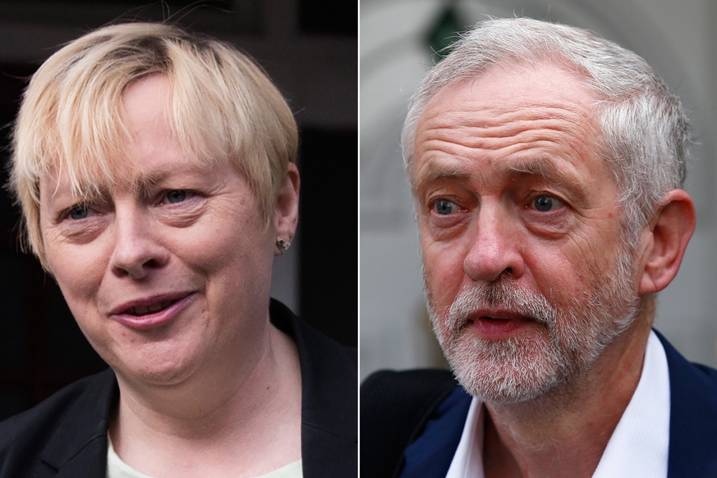 Angela Eagle Jeremy Corbyn