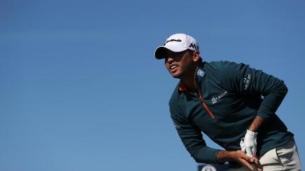 Australia's Jason Day made a solid start to his title defence at Baltusrol