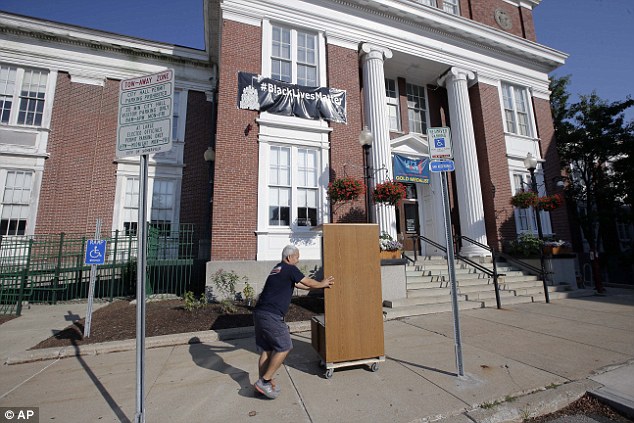 Let me be clear that banner will not. Come. Down' said Mayor Curtatone