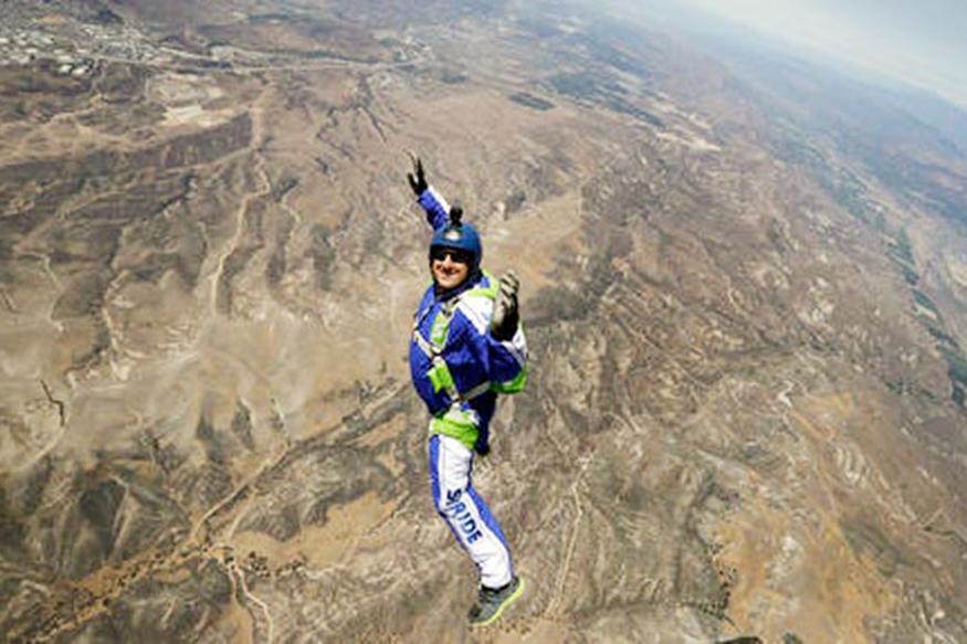 Daredevil Completes First of Its Kind Jump Without a Parachute