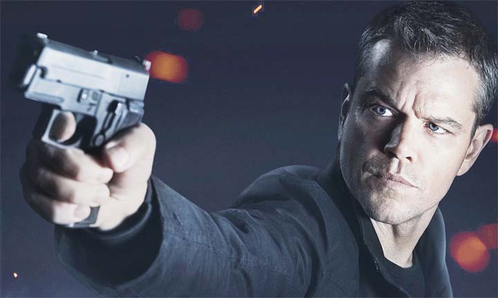 MATT DAMON as Jason Bourne