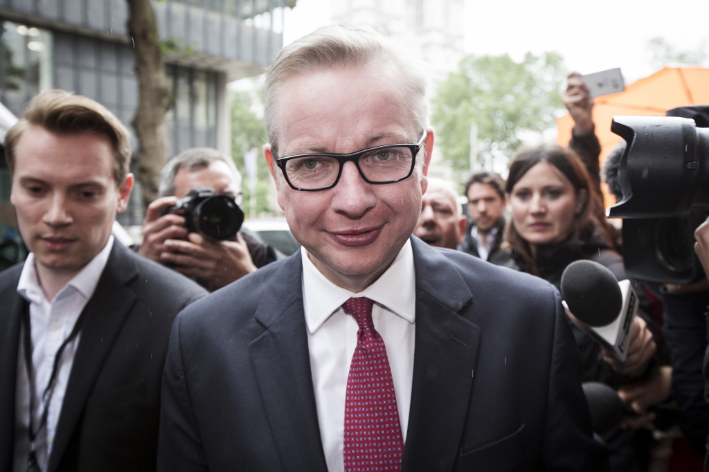 U.K. Justice Secretary Michael Gove As He Announces Conservative Party Leadership Bid