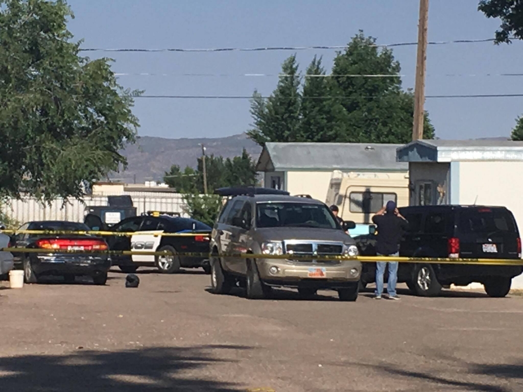 Cedar City Police found a man dead Sunday morning when they responded to report of gunshots at a home in the Reber Court trailer park at 515 N. 400 West in Cedar City Utah