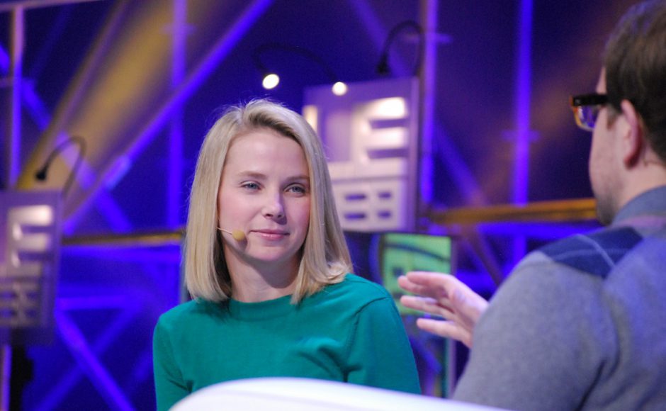 Marissa Mayer Chief Executive of Yahoo Inc. announced the acquisition on Monday. Pic Wikimedia Commons