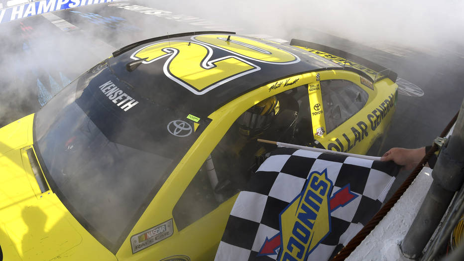 Matt Kenseth wins NASCAR race with illegal car loses one spot in standings