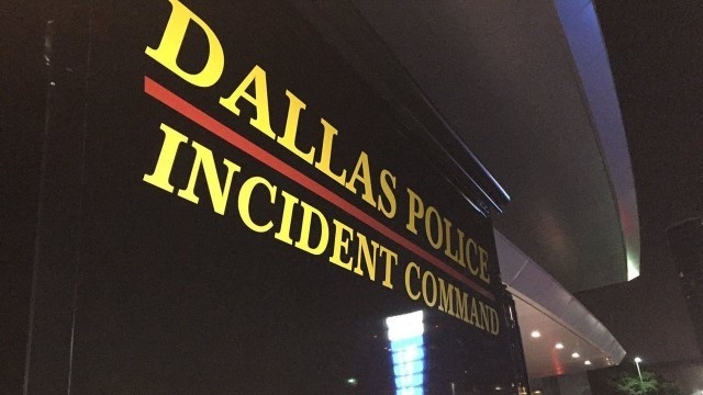 Dallas police incident command