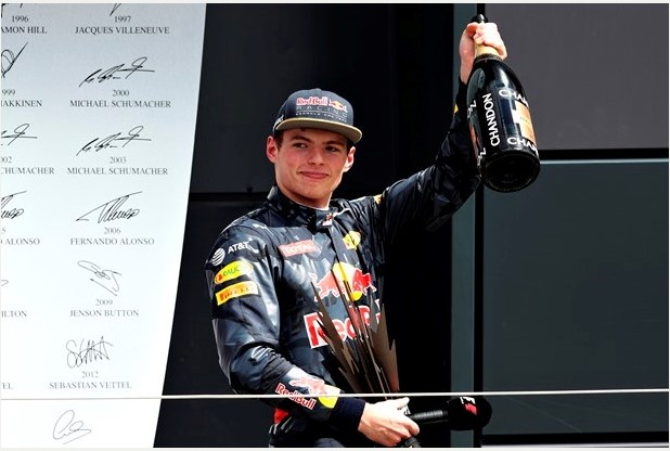 Max Verstappen finished second in the British Grand Prix