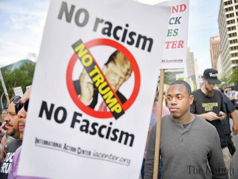 Protest in Cleveland ahead of Republican Convention