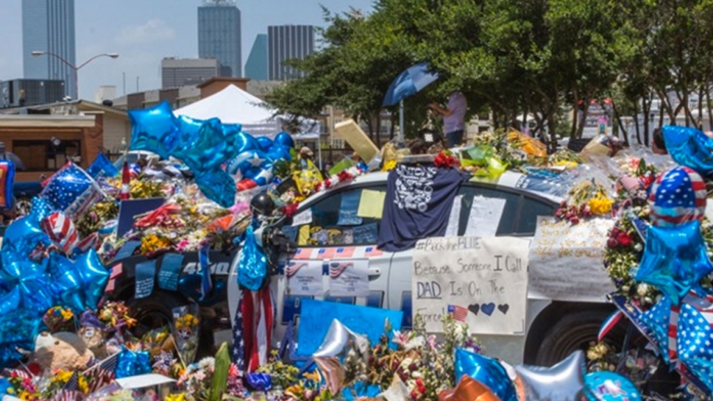 Memorial growing outside DPD