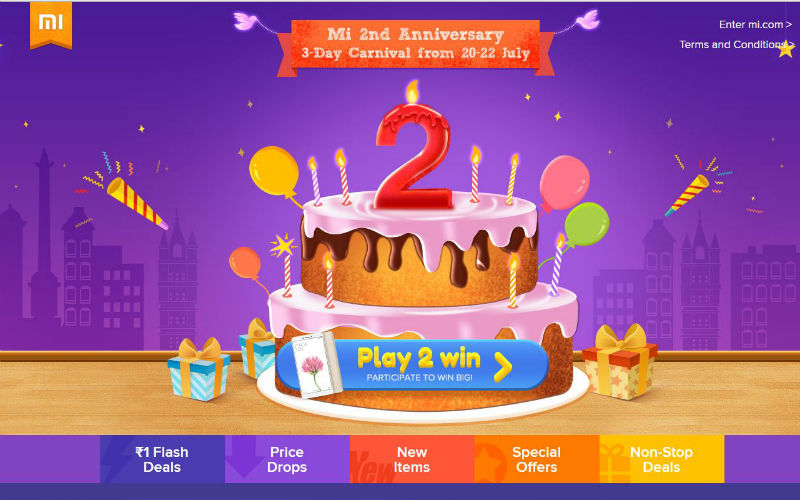 Xiaomi Xiaomi offers xiaomi sale xiaomi anniversary sale Mi India Xiaomi mi 5 offers Xiaomi second anniversary deals Flipkart Redmi Note 3 deals Xiaomi Re 1 sale Xiaomi sale mi Anniversary mi Anniversary sale mi Anniversary sale in india