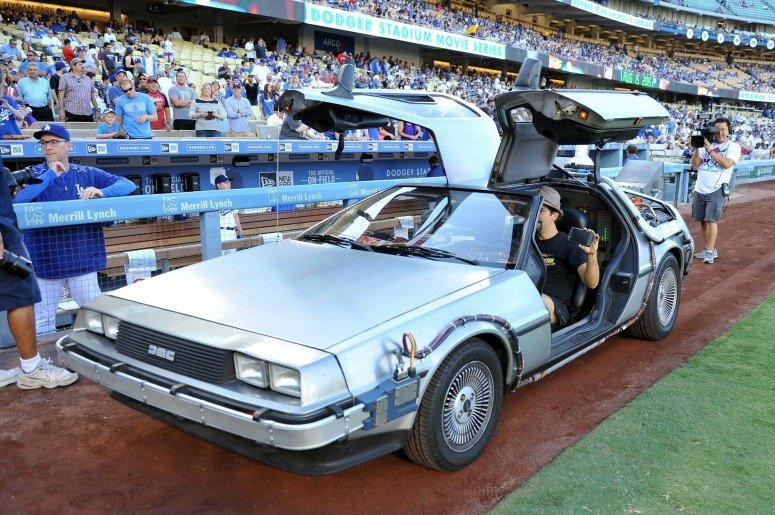 The car from'Back to the Future