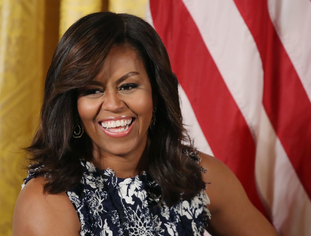 First lady Michelle Obama hosts the third annual'Beating the Odds summit with future college students at the White House on July 19 in Washington DC