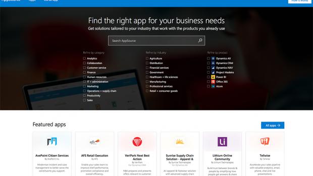 Microsoft launches app store for business, AppSource