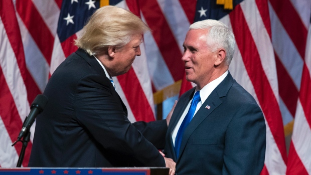 Political outsider Trump introducing insider Mike Pence