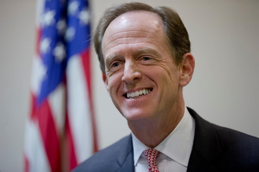 Toomey likes Trump's selection of Pence as VP pick