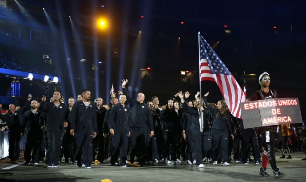 NBA wanted the IOC to change the order of the Parade of Nations so that the Americans would come out near the end of the opening ceremony at the Rio Olympics