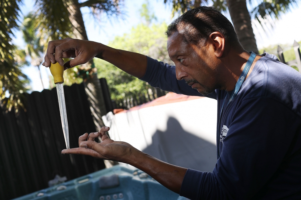 City Of Miami Sprays To Prevent Mosquito Bourne Illnesses