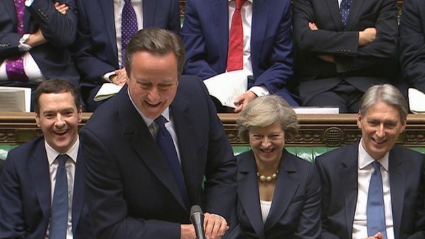 Mr Cameron drew a few laughs in his candid final speech as prime minister