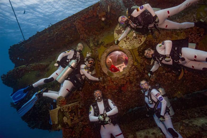 NASA Astronauts Undergo Deep Sea Training for Mars Mission