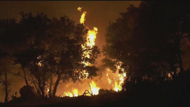 NBC Bay Area Soberanes Fire in Monterey County