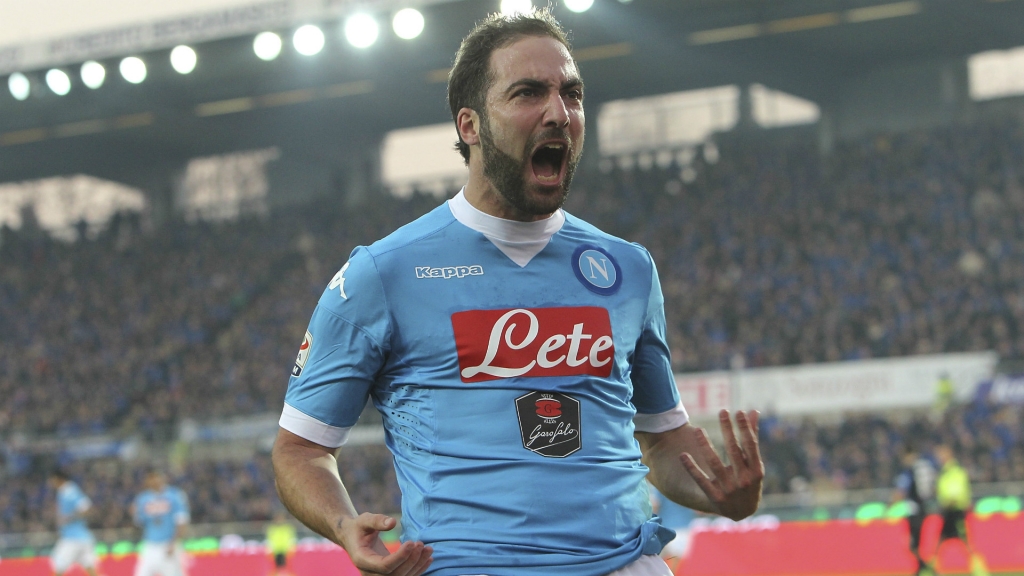 Napoli rejected Atletico bid of'€60 plus two or three players for Higuain