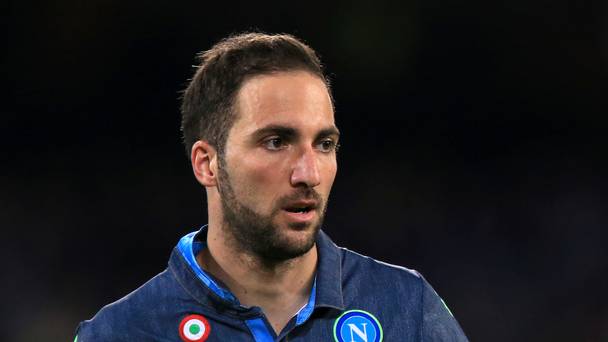 Napoli striker Gonzalo Higuain is reportedly a wanted man