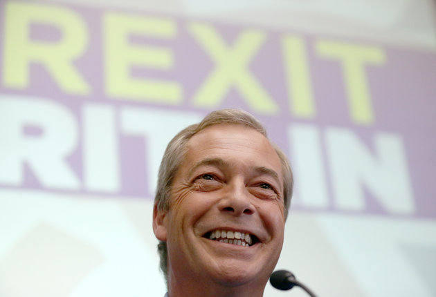 Neil Hall  Reuters
Nigel Farage resigned as Ukip leader on Monday saying he wanted his'life back