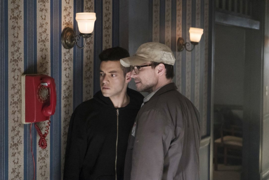 The relationship between Christian Slater’s Mr. Robot and Rami Malek’s Elliot is at the heart of the show Mr. Robot which returns for its second season July 13 on Showcase