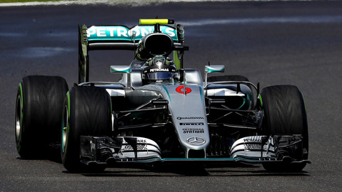 Nico Rosberg during the Formula One Grand Prix of Great Britain